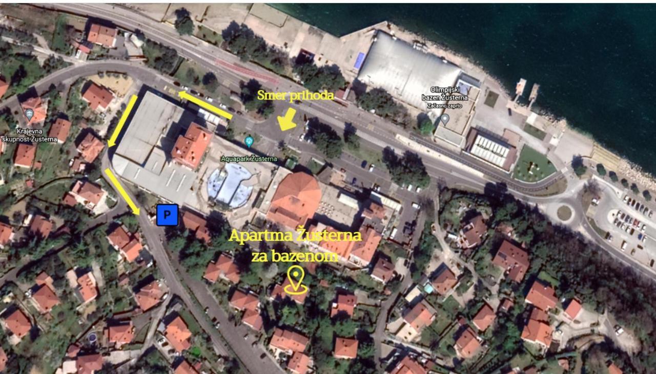 Apartma Zusterna Za Bazenom Копер Экстерьер фото